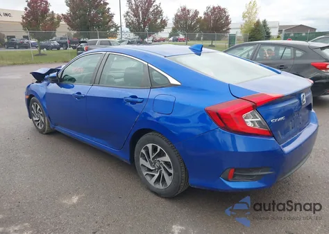 2017 Honda Civic Ex from USA, damaged, VIN 19XFC2F8XHE204169